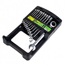 Набір трещоточных ключів 11шт ALLOID ПК-2081-11