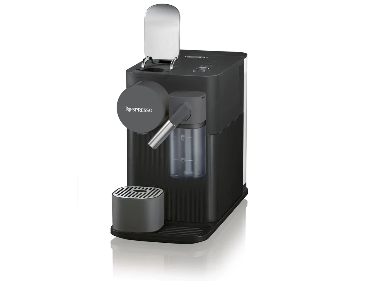 Капсульна кавоварка Delonghi Nespresso Lattissima One EN500 Black (Неспрессо) + подарунок 14 капсул