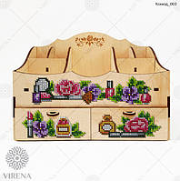 Комод для зберігання косметики та аксесуарів під вишивку 003