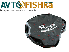 Чохол запасного колеса R 15"-16" d-68 (шкір.зам., з накаткою, чорний)