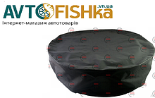 Чохол запасного колеса R 15"-16" d-68 (шкір.зам., без накатки, чорний)