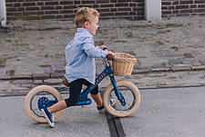 Беговел Trybike двоколісний Синій (TBS-2-BLU-VIN) Уцінка, фото 6