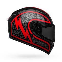 Мотоциклетний шолом мотошолом Bell Qualifier Helmet Scorch Gloss Black/Red XL (61-62cm)