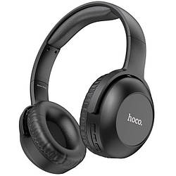 Бездротові навушники Bluetooth накладні повнорозмірні з мікрофоном Hoco W33 |BT5.0, AUX, Type-C, 15H| Чорний
