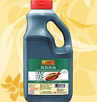 Соус соєвий для морепродуктів,соевый для морепродуктов Seasoned Soy Sauce for Seafood,Lee Kum Kee,Китай,1,9 л