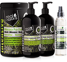 Набір Real Natura Pro-Danificados Keratina для відновлення і ущільнення волосся