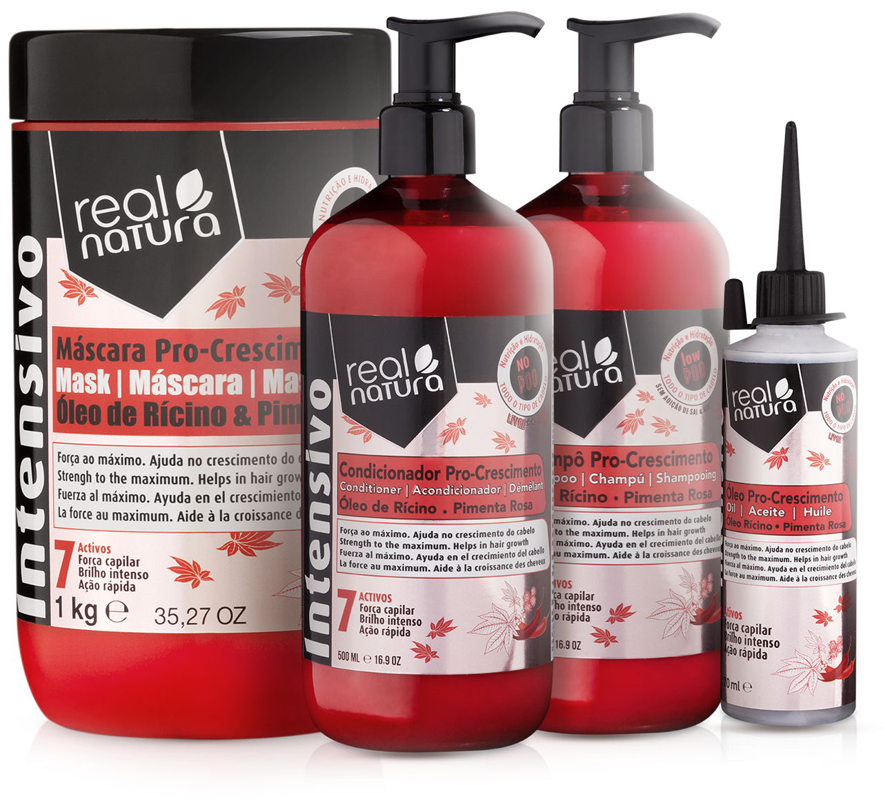 Набір Real Natura Pro-Crescimento для росту волосся