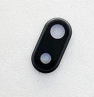 Стекло камеры для iPhone 8 Plus, черное + кольцо
