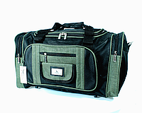 Дорожная вместительная сумка Kaiman с боковыми карманами на одно отделение Разные цвета Размер: 60х30х28