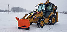 Відвал для снігу на екскаватори-навантажувачі JCB.Caterpillar.Komatsu.Terex. Hidromek, фото 2
