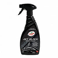 Синтетический Черный полироль Turtle wax  HYBRID JET BLACK 53140 500мл.