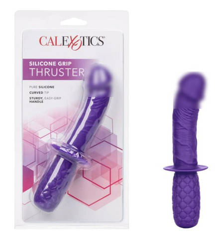 Фалоімітатор Silicone Grip Thruster від California Exotic Novelties | Limon, фото 2