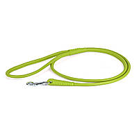 Повідець круглий із натуральної шкіри для дрібних, середніх, великих порід собак