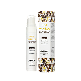 Стимулюючий гель для ерогенних зон EXSENS Kissable Hot Vanilla Espresso 15мл   | Limon
