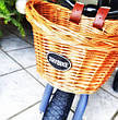 Велосипедний плетений кошик Trybike для біговела зі шкіряними ременями (TBS-200-BSK), фото 7