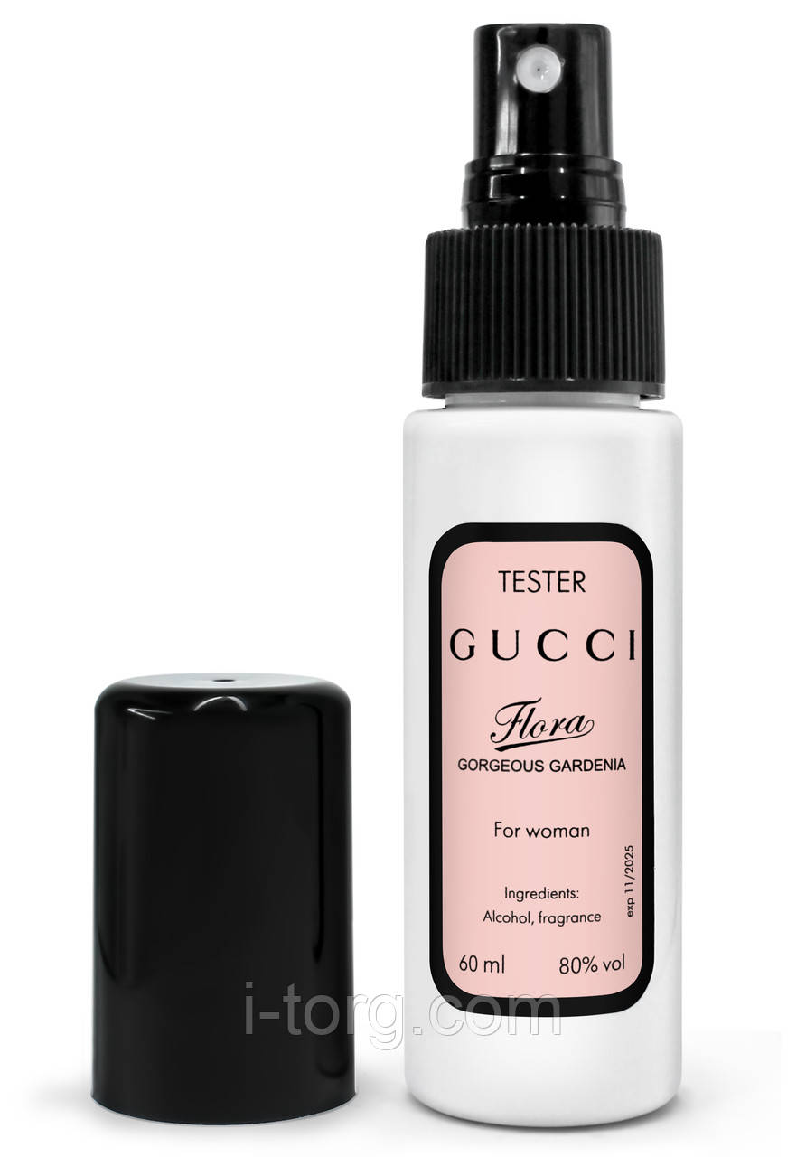 Тестер жіночий Gucci Flora by Gucci Gorgeous Gardenia, 60 мл K-56