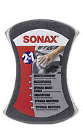 Губка +антимошка 2 в 1 для миття авто Sonax MultiSponge двостороння