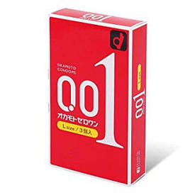 Презервативи ультратонкі Okamoto Zero One L 0.01 | Puls69