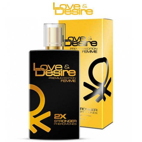 Феромони для жінок Love&Desire Gold woman - 100ml | Limon, фото 1