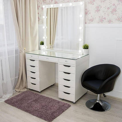 Гримерний столик зі скляною стільницею Markson М622