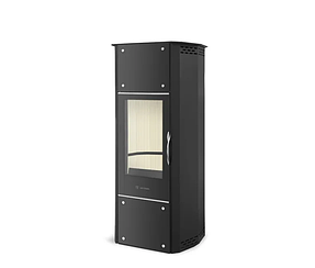 Камінна топка з водяним контуром LECHMA W-300 Tower DUO 9 кВт