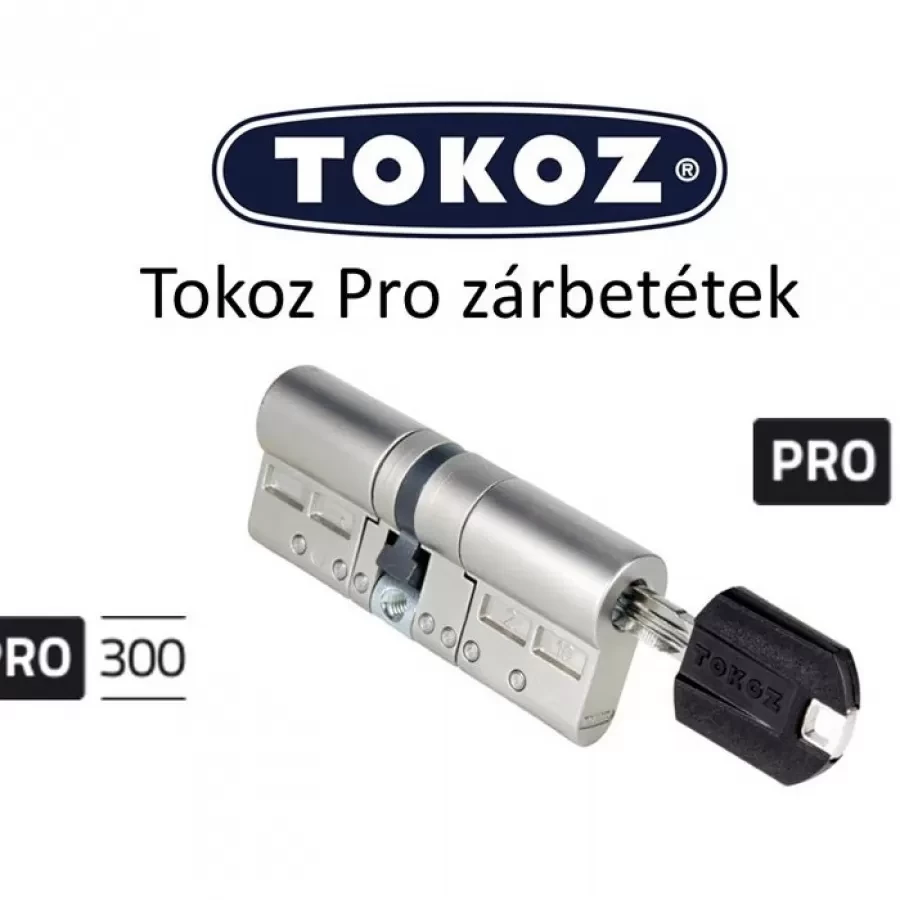 Циліндр замка TOKOZ PRO 300 ключ/ключ 80мм