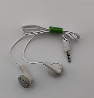 Дротові навушники для телефону, смартфона, mp3 плеєра WE1D Білі
