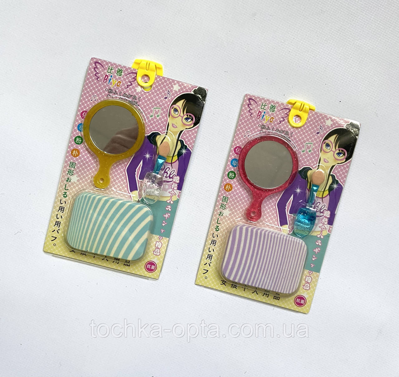Набір макіяжний дитячий із дзеркалом, фото 1