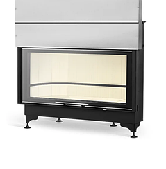 Камінна топка з водяним контуром LECHMA W-400 Flat