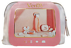 Подарунковий набір Gillette Venus Spa Breeze Comfortglide у косметичці (бритва з 2 змінними касетами+чохол)