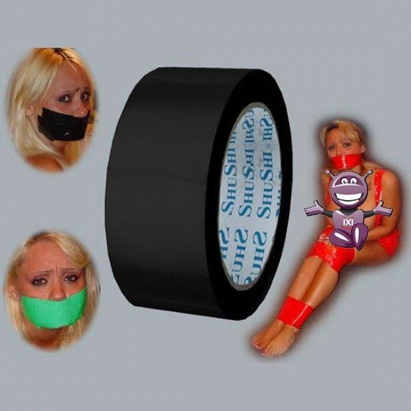 Чорна клейка стрічка для зв'язування | Limon