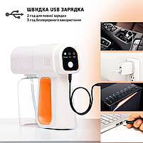 Ручний портативний розпилювач для дезінфектора Nano Spray Machine K6. Для швидкої дезінфекції приміщень, фото 6