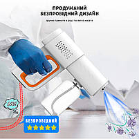 Ручний портативний розпилювач для дезінфектора Nano Spray Machine K6. Для швидкої дезінфекції приміщень, фото 7