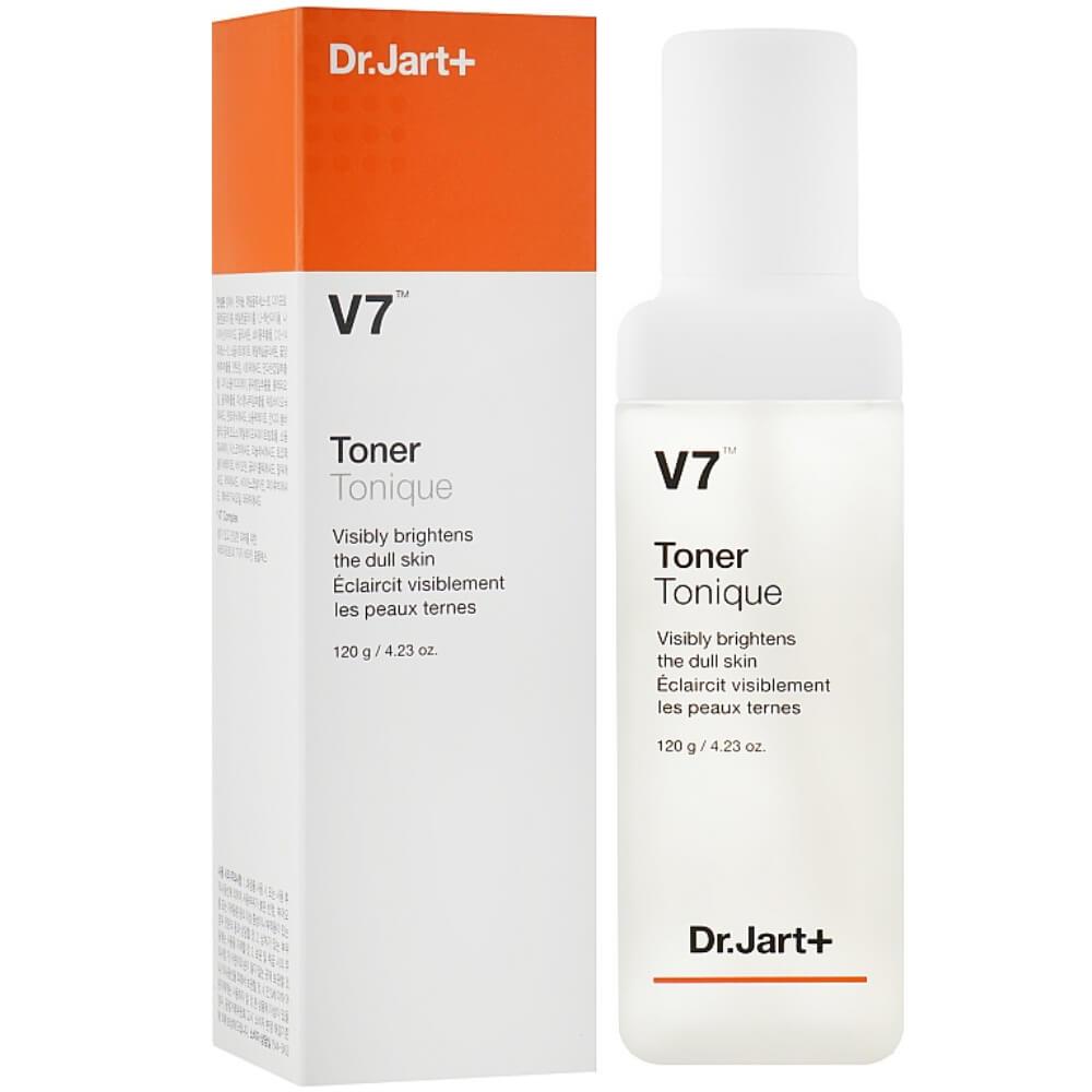 Освітлюючий тонер для шкіри обличчя Dr.Jart + V7 Toner Tonique 120 мл (8809535807441), фото 1