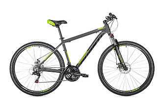 Велосипед спортивний MTB 27.5 Avanti Smart Lockout 19 чорно-зелений