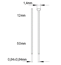 UNITOOL PB850 пневмопістолет для мікрошпильок і штифтів тип "08" довжиною 12 - 50 мм / з ПДВ + СЕРВІС, фото 2