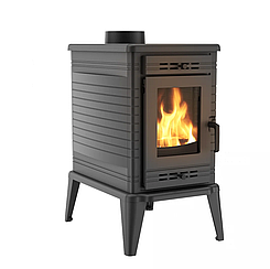 Чавунна піч-камін Kratki KOZA K10  ASDP (10 кВт)