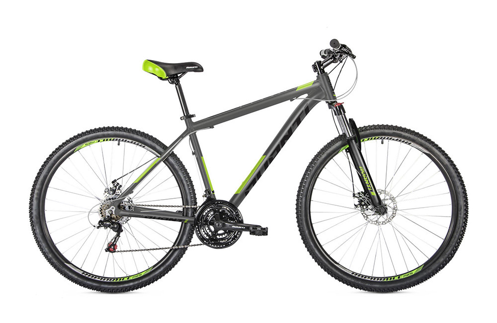 Велосипед гірський алюмінієвий 27,5 Avanti Smart 650B Lockout 17 чорно-зелений