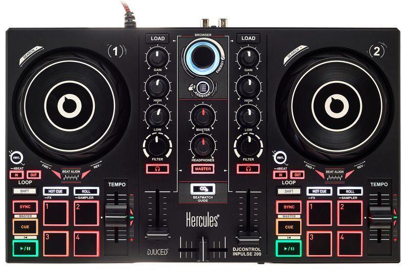 DJ контроллер Hercules DJ Control Inpulse 200 MK2 (ID#1531938663), цена ...