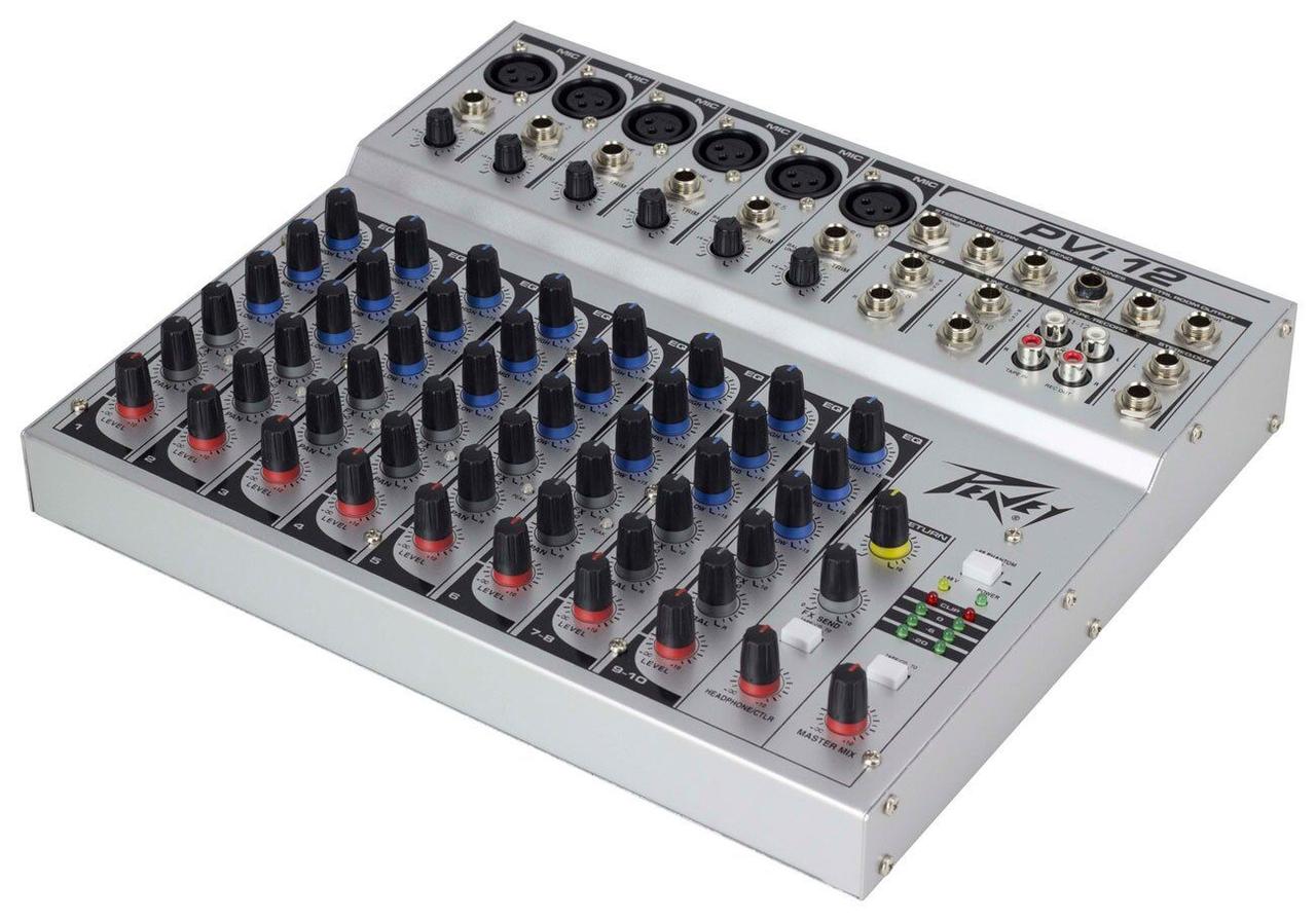 Купить Микшерный пульт PEAVEY PVi 12, цена 5428 ₴ — Prom.ua (ID#1531966229)