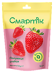 Полуниця сублімована шматочки Смартік 12.5г
