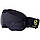 Маска-окуляри гірськолижні SPOSUNE дзеркальні HX003-1 (оправа-чорна, колір лінз-чорний), фото 2