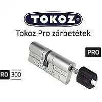 Цилиндр для замка TOKOZ PRO 300 ключ/ключ 60мм