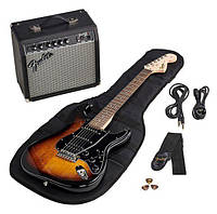 Электрогитара/ Гитарный комплект Fender Squier Affinity Strat Pack HSS BSB