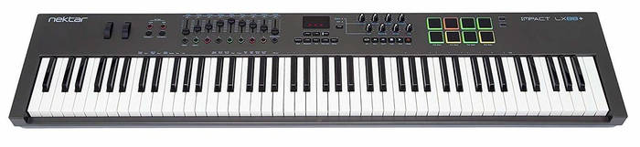 MIDI-клавиатура Nektar Impact LX88+, цена 12444 грн — Prom.ua (ID ...