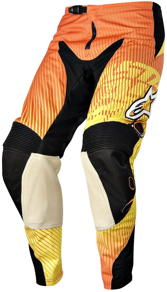 Мотоштани Alpinestars Charger помаранчевий/чорний, 30