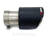 Насадка на глушник Akrapovic 76-114 (ZB) carbon, фото 4