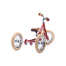 Беговел Trybike триколісний Рубіновий (TBS-3-RED-VIN), фото 3