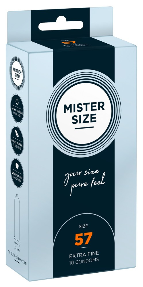 Презервативи MISTER SIZE (57 мм) 10 шт   | Limon