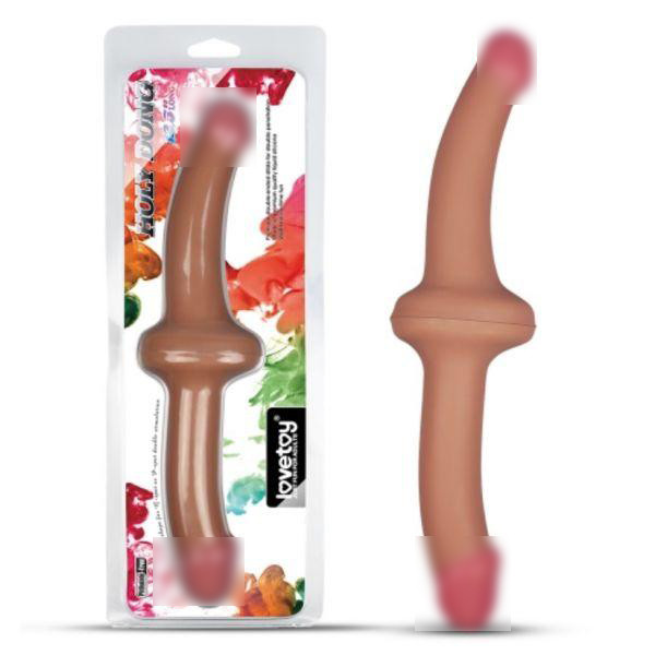 Реалістичний двосторонній фалоімітатор Double-ended Dildo   | Limon